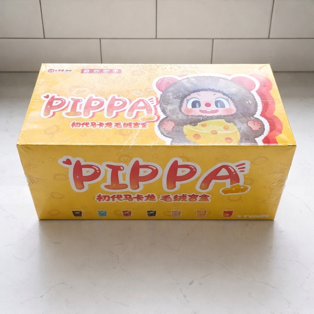 PIPPA First Gen Macaron Plush Blind Box FULL CASE (6) Factory Sealed Kika Goods
